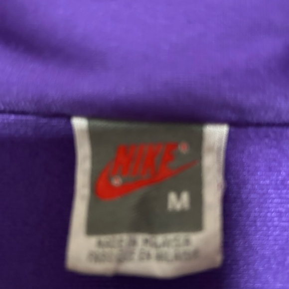 Nike Purple Jacket with Red Logo - Picture 3 of 3